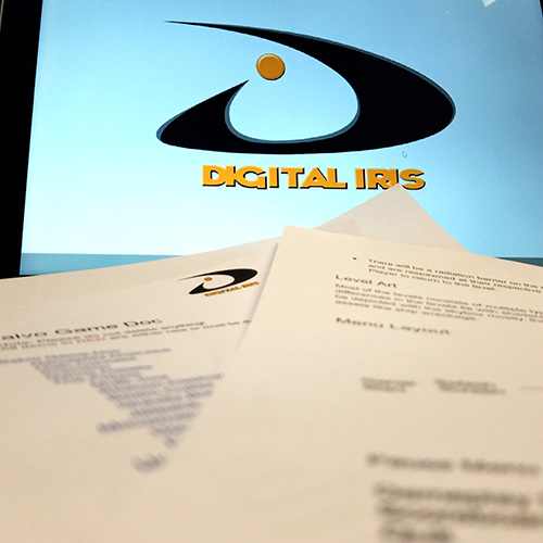 Digital Iris game Planning Image